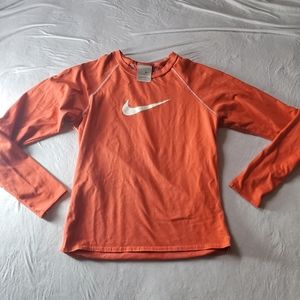 🍄3/$20🍄NIKE salmon/coral long-sleeve icon graphic